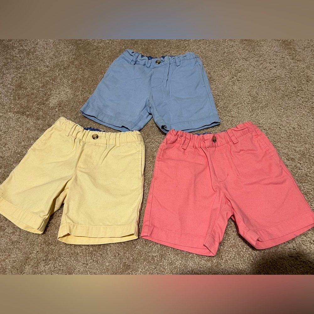 3 pairs boys shorts - 3T - J.Bailey